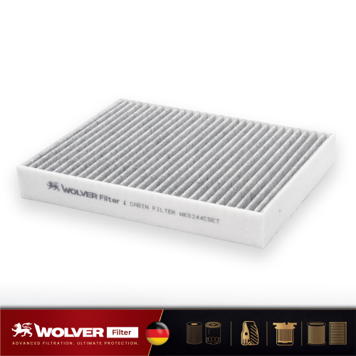 Lọc Gió Điều Hoà: Wolver WK0244CSET