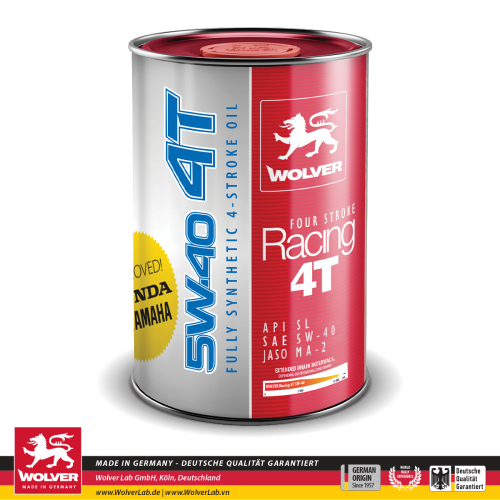 Wolver 4T Racing 5W-40 SL 0.8L (Fully Synthetic)