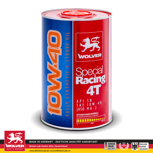 Wolver 4T Special Racing 10W-40 SN 1L (Fully Synthetic)