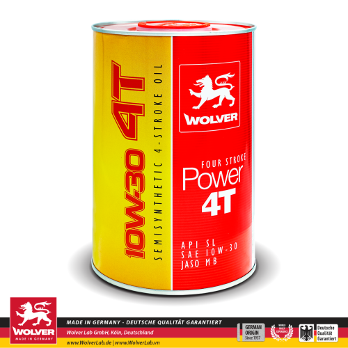 Wolver Power 4T 10W-30 SL MB 0.8L