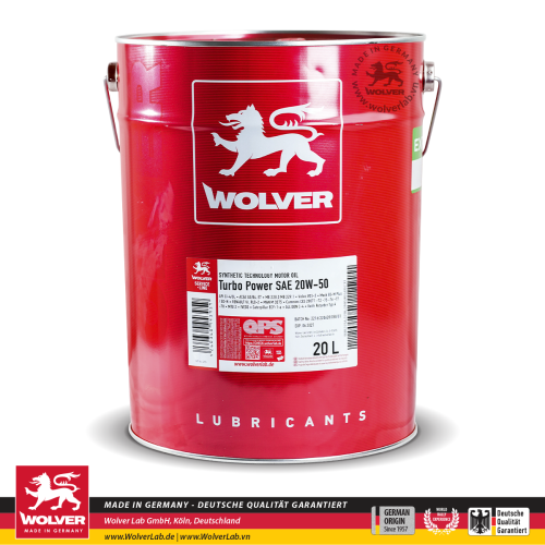 Wolver Turbo Power 20W-50 Ci-4 20L