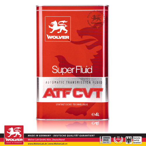 Nhớt hộp số Wolver ATF CVT 4L