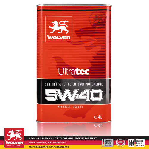 Wolver UltraTec 5W-40 4L