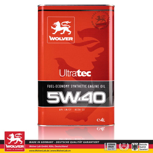 Wolver UltraTec 5W-40 4L